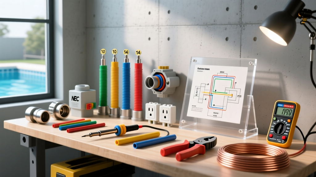 Essential Tools and Materials for Electrical Wiring for Pool Projects