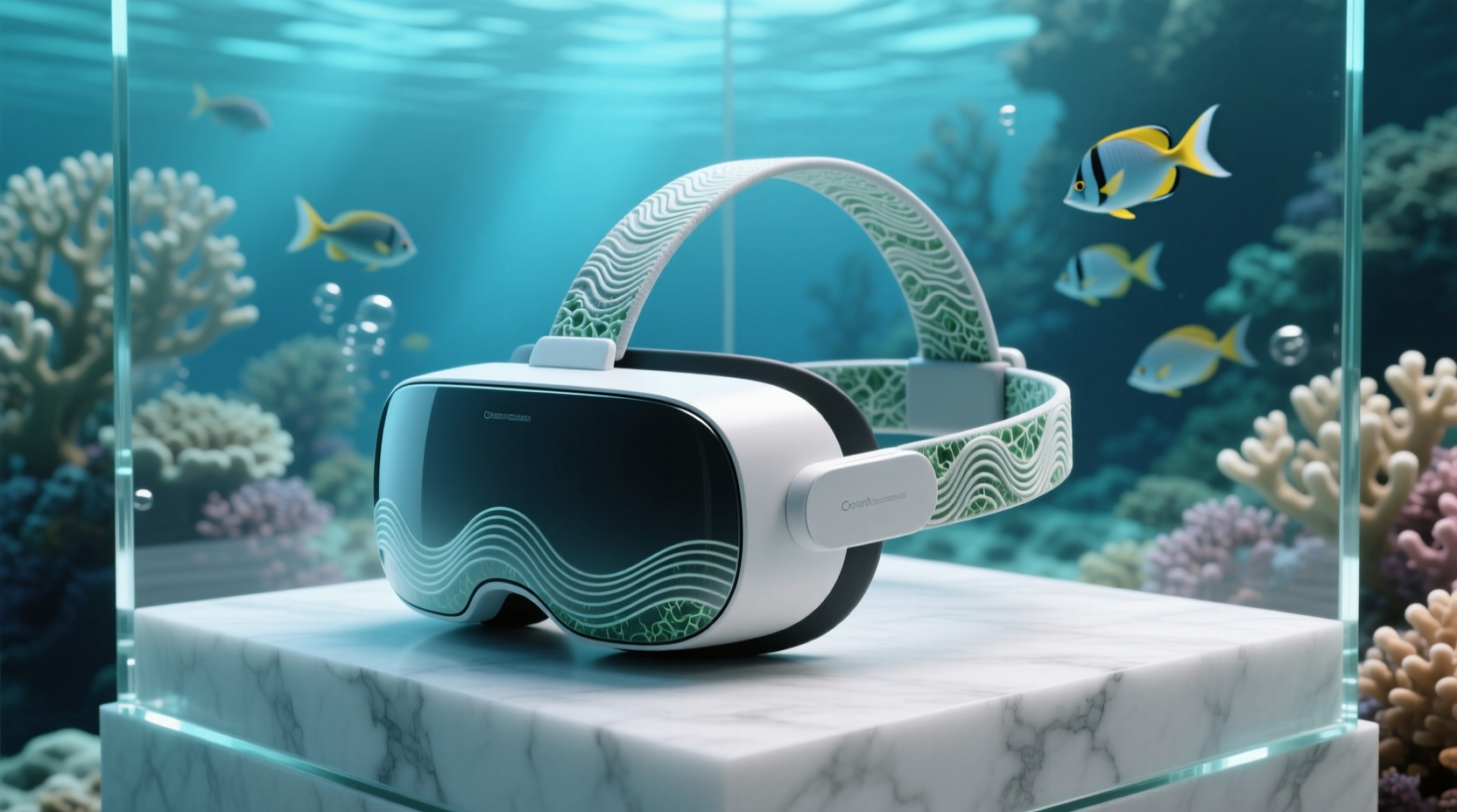 eco friendly cleaning sanitize ocean plastic vr straps