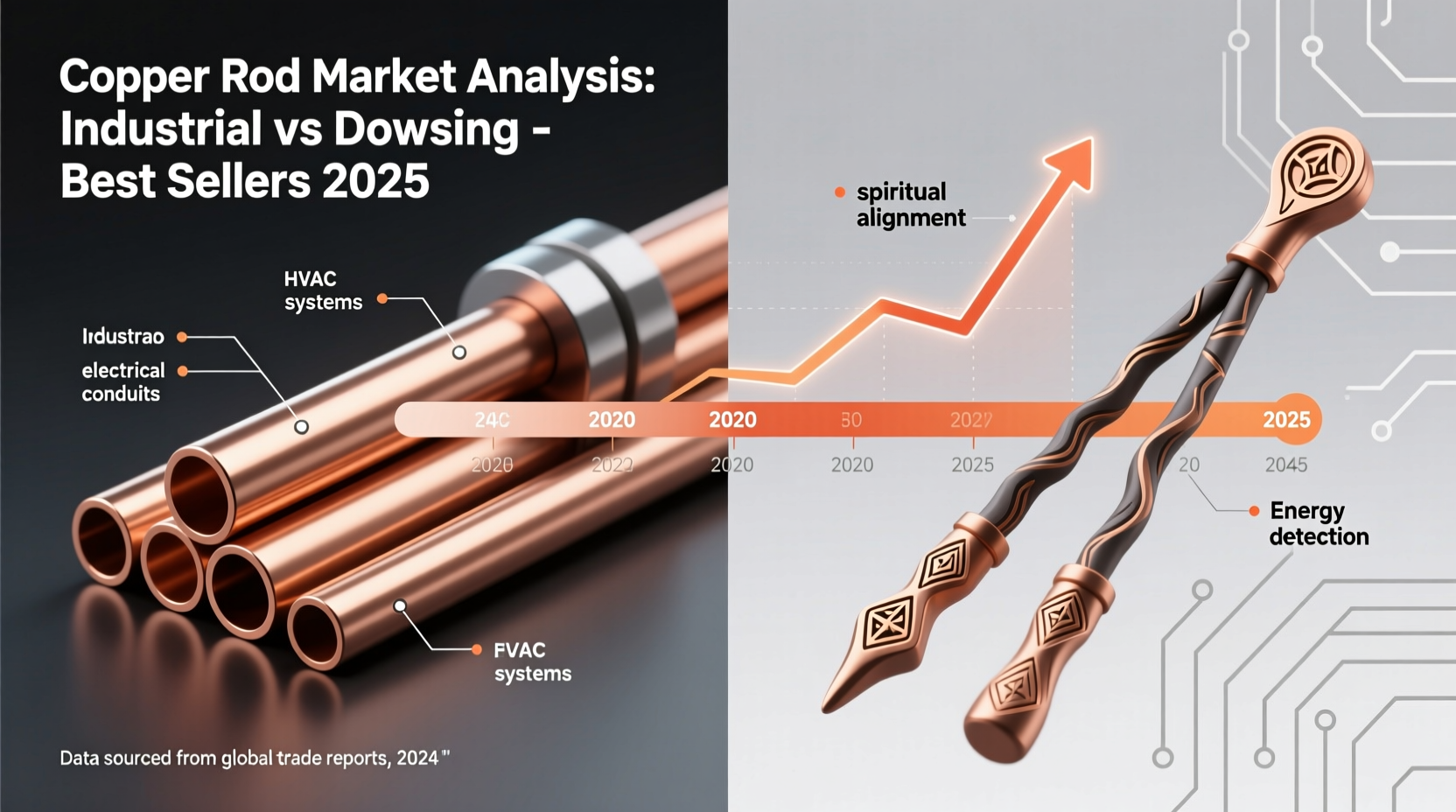 dowsing rods copper best sellers