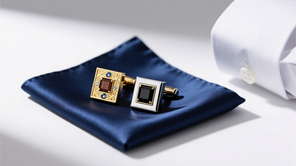 What Cufflinks Go With a Navy Suit? Styling Guide