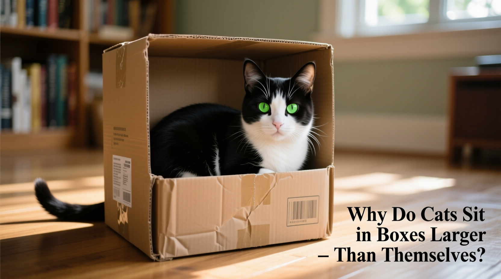 why does my cat sit in boxes larger than themselves feline quirks explained