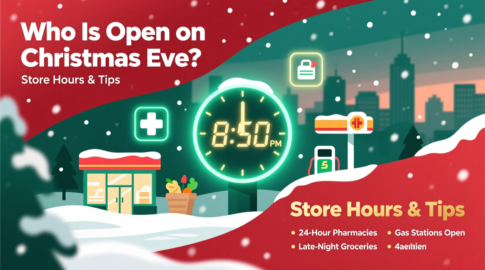 who is open on christmas eve