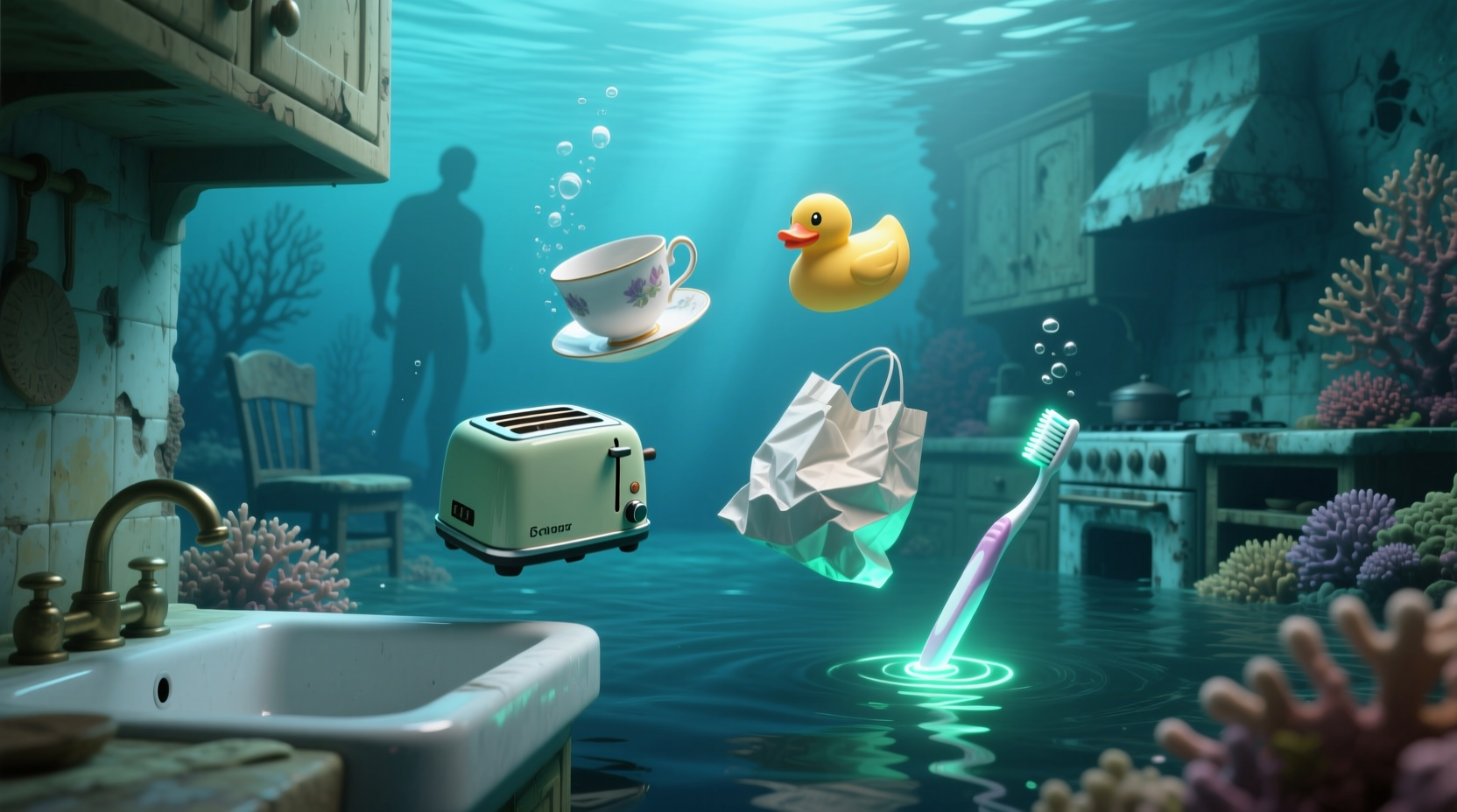 items never store under sink