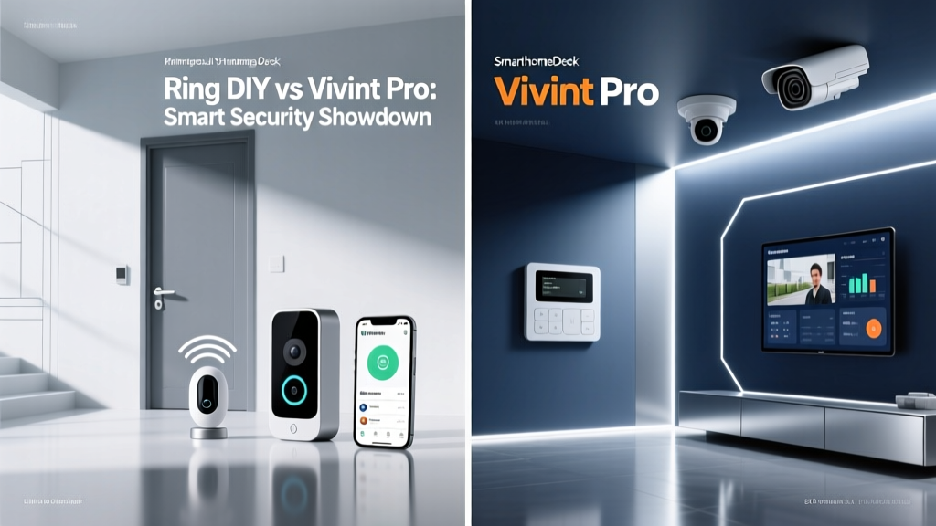 Ring DIY vs Vivint Pro: Smart Security Showdown