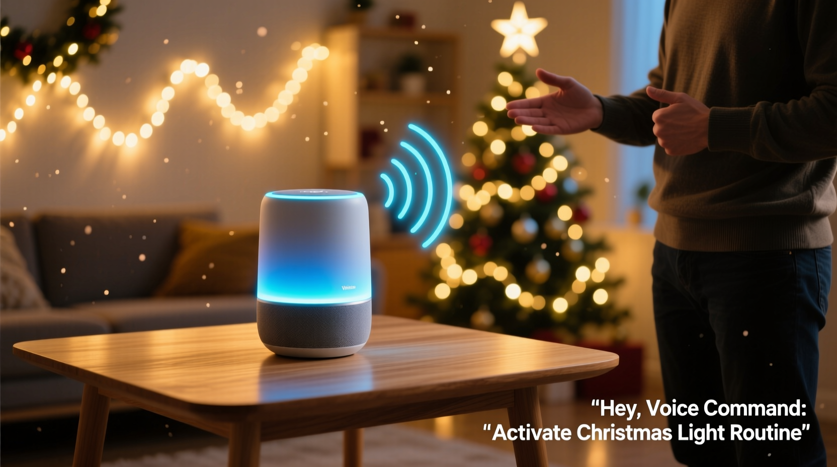 smart speaker christmas light routines are voice commands really reliable