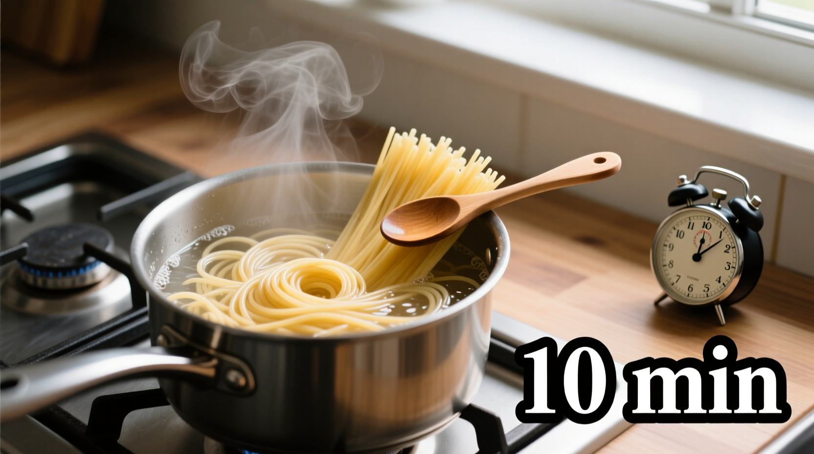 how long does it take to cook spaghetti
