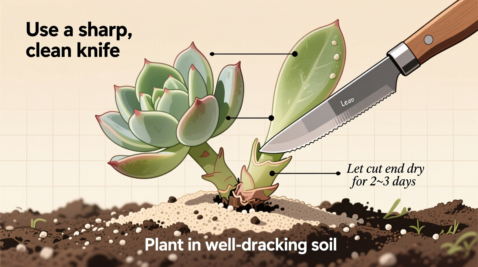 Propagate Succulents: 5 Steps to Success | TheHomeSprouts