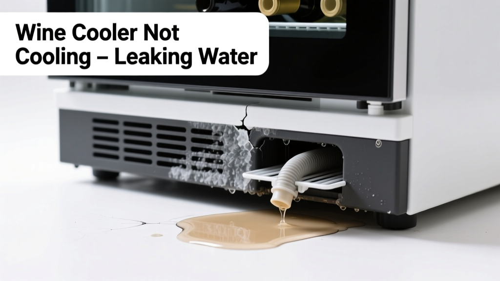 Wine Cooler Not Cooling & Leaking Water: Quick Diagnosis
