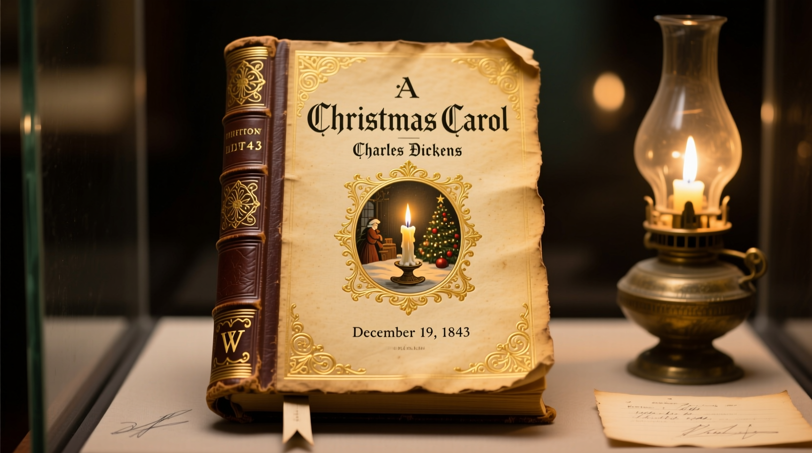 A Christmas Carol First Edition 1843 Published December 19