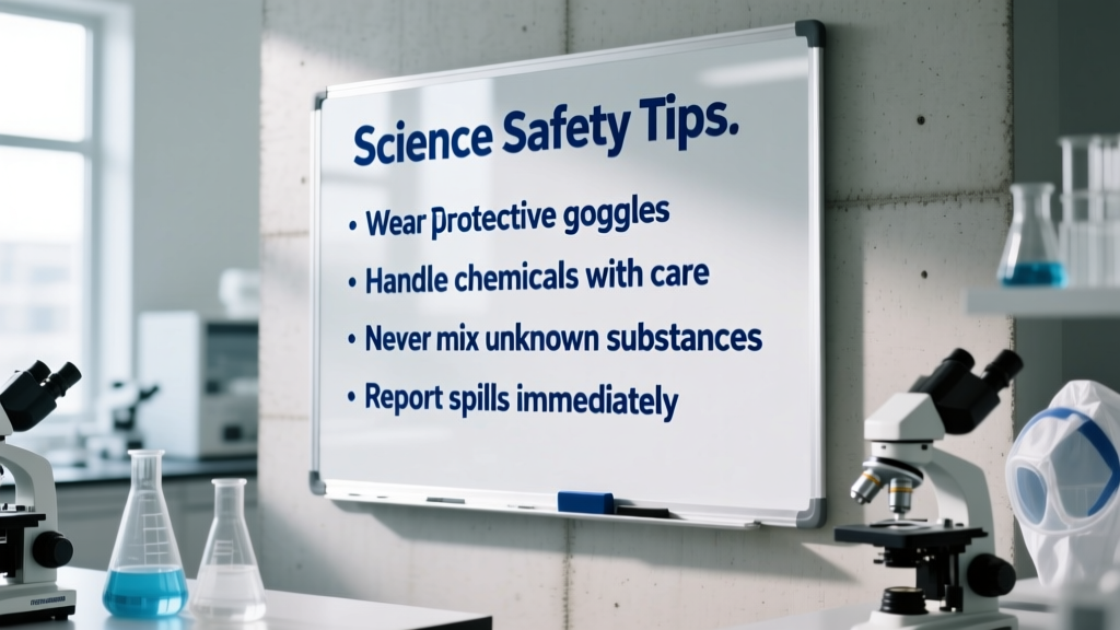 Science Safety Tips: Evidence-Based Protocols for Home and Classroom Laboratories