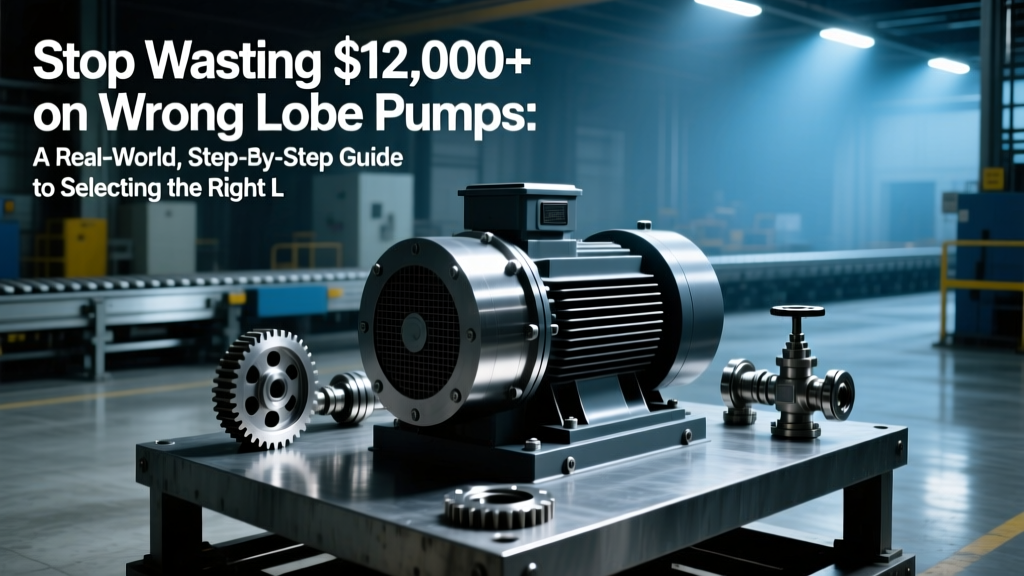 Select the Right Lobe Pump: Viscosity, Sanitary & Cost Guide