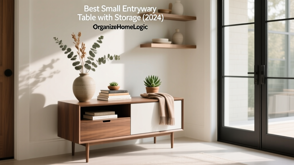 Best Small Entryway Table with Storage (2024 Guide)