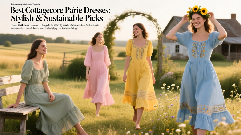 Best Cottagecore Prairie Dresses: Stylish & Sustainable Picks