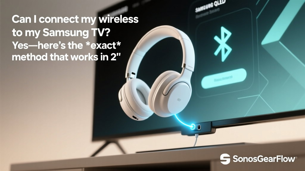 Can I Connect My Wireless Headphones To My Samsung Tv (2026)