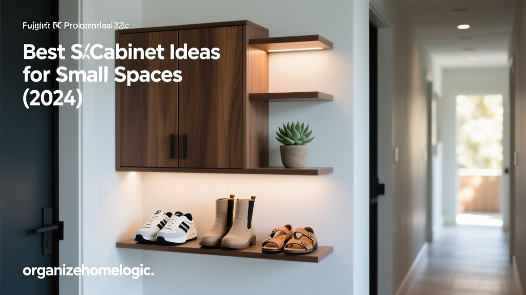 Best Shoe Cabinet Ideas for Small Spaces (2024)