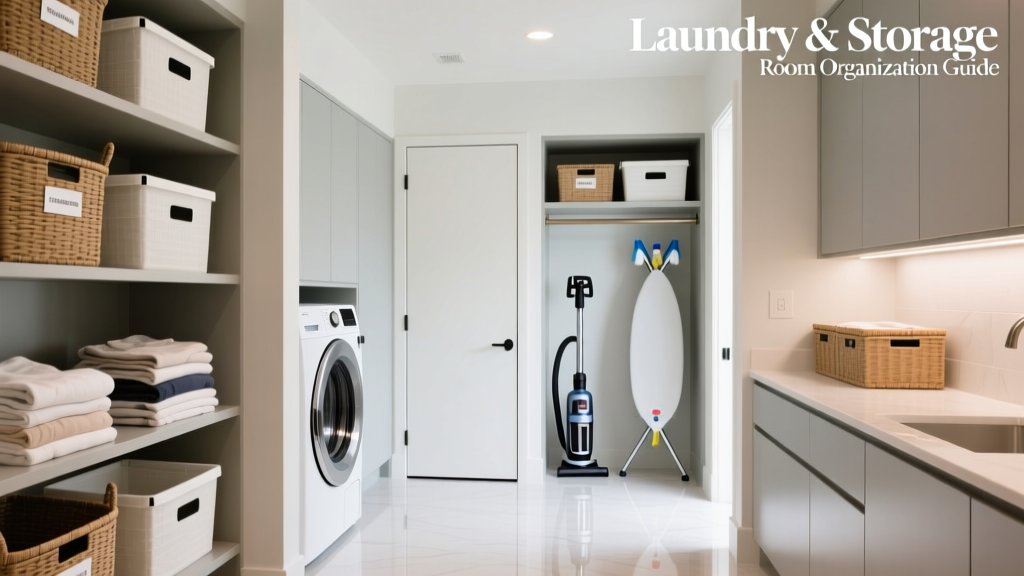 Laundry & Storage Room Organization Guide