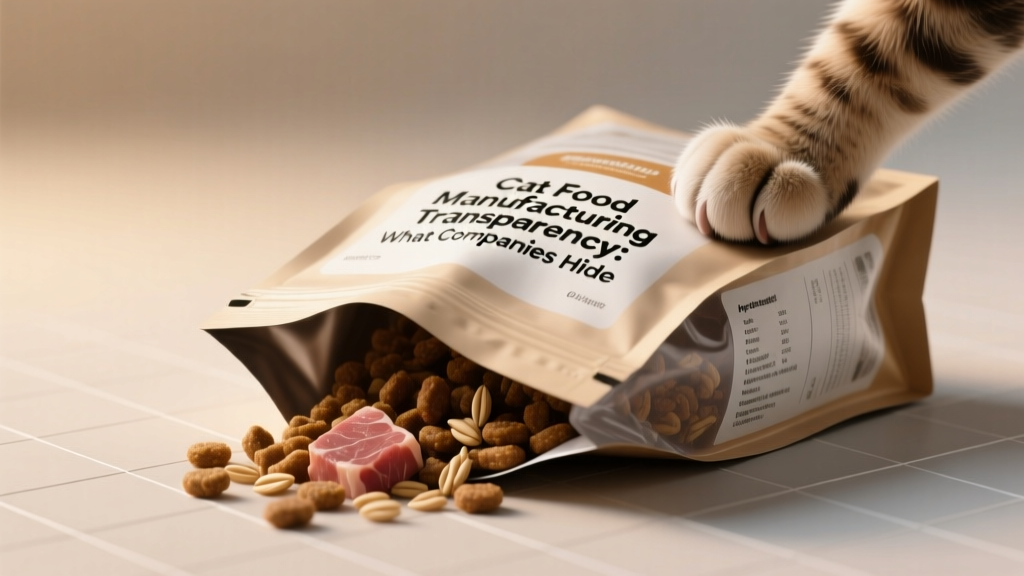 Cat Food Manufacturing Transparency: What Companies Hide