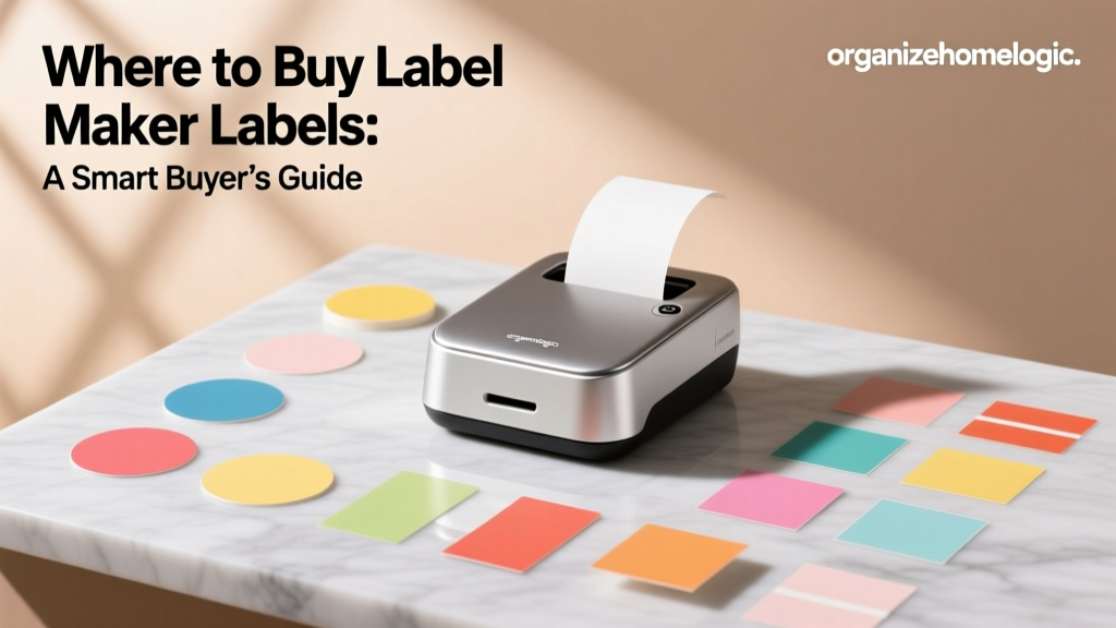 Where to Buy Label Maker Labels: A Smart Buyer’s Guide