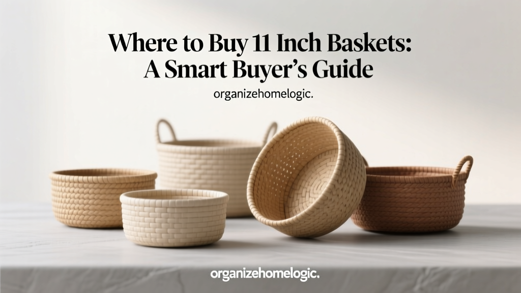 Where to Buy 11 Inch Baskets: A Smart Buyer’s Guide