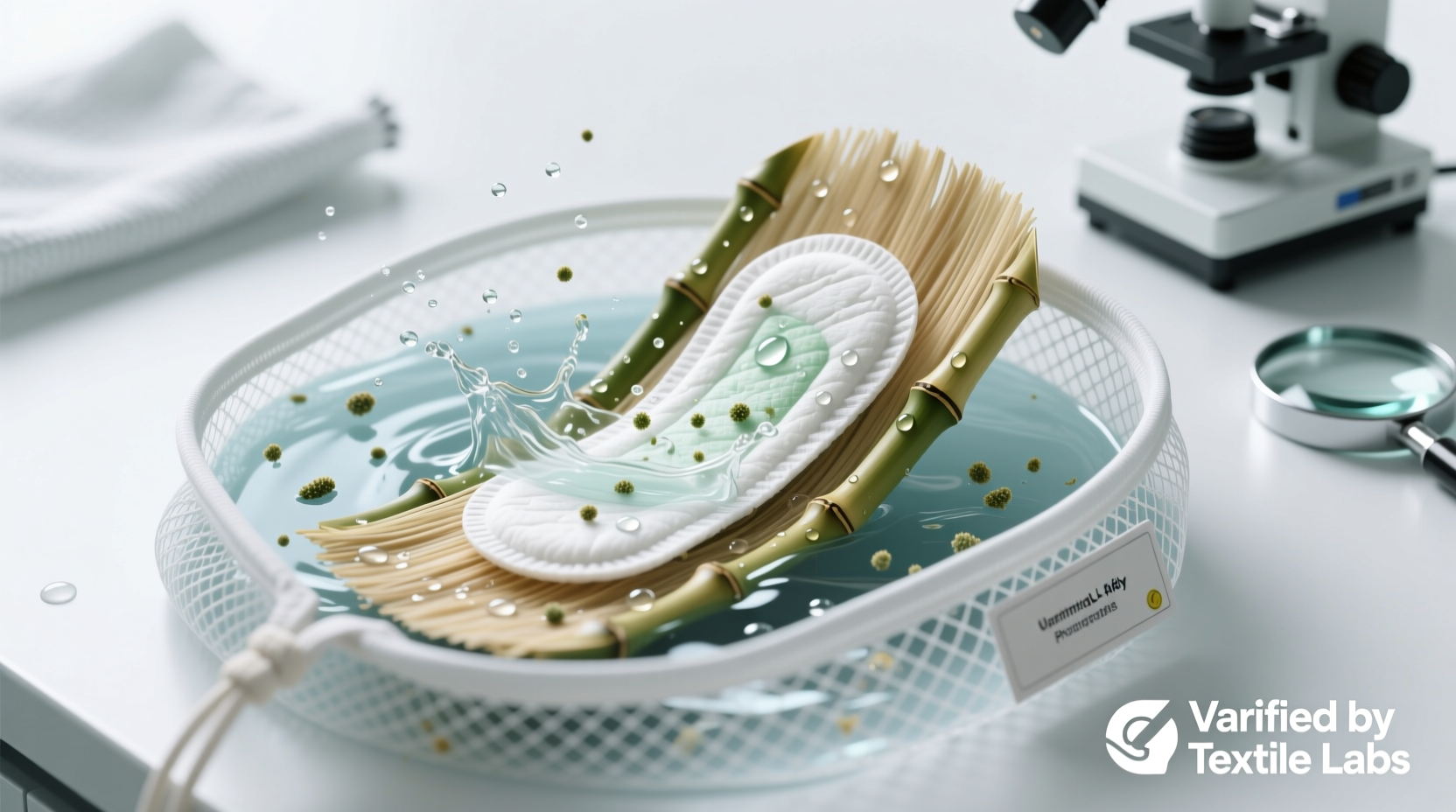 bamboo makeup pads microplastic shedding
