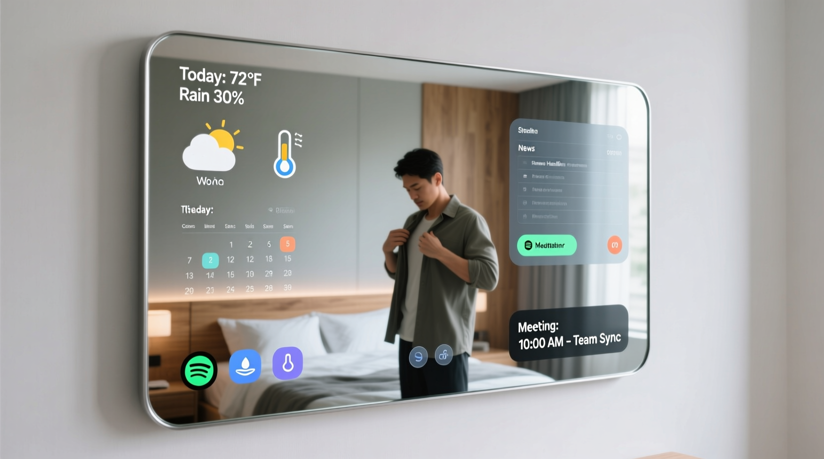 is a smart mirror really useful or just a vanity gadget with apps