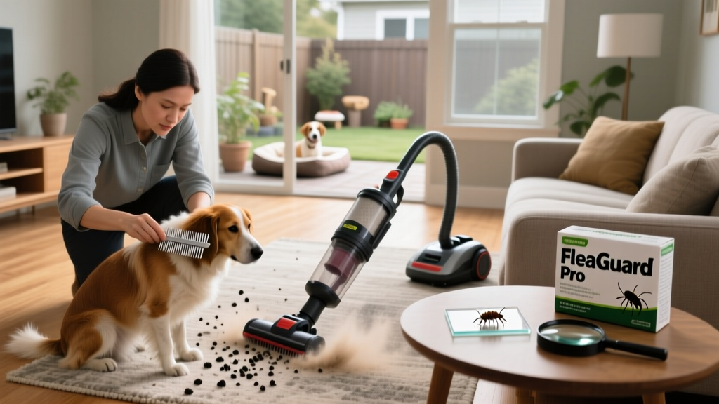 How to Get Rid of Fleas in Your Home and on Pets