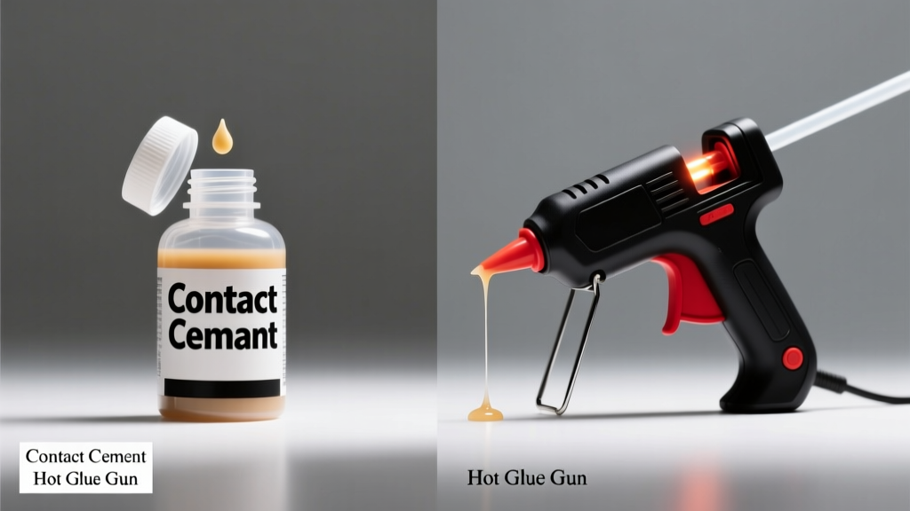 Contact Cement vs Hot Glue Gun: Best for Your Project?