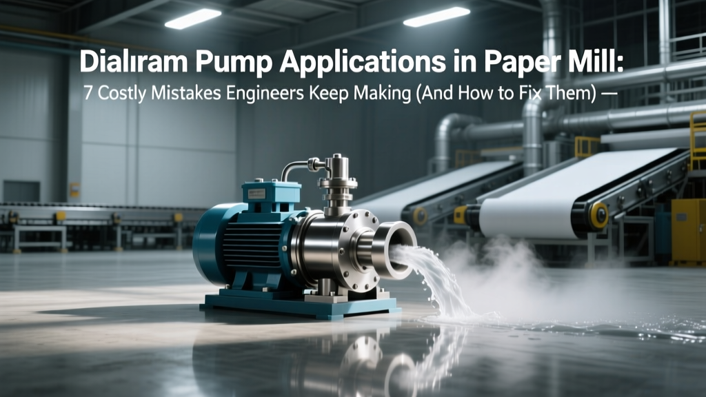 7 Costly Diaphragm Pump Mistakes in Paper Mills