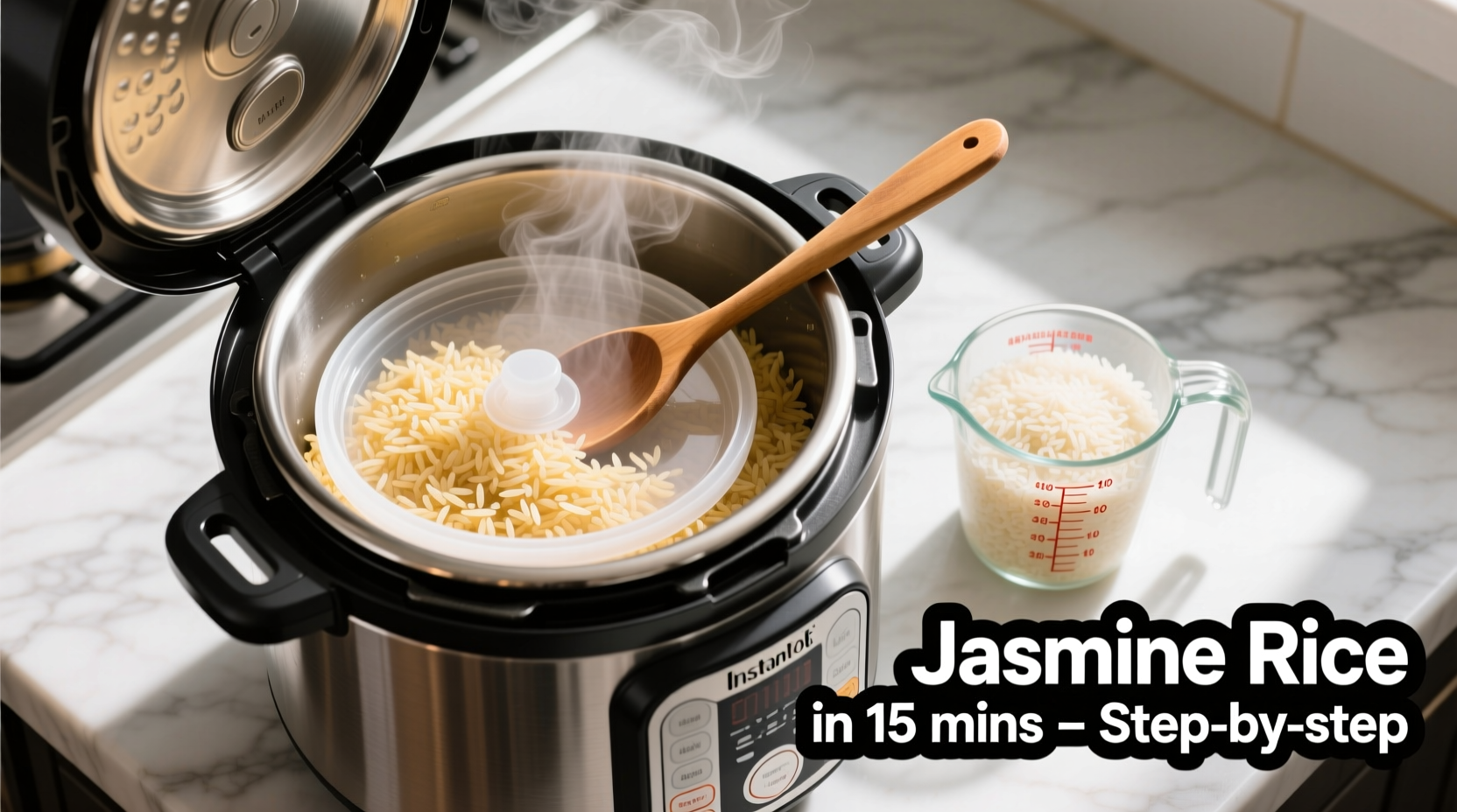 how to cook jasmine rice in instant pot