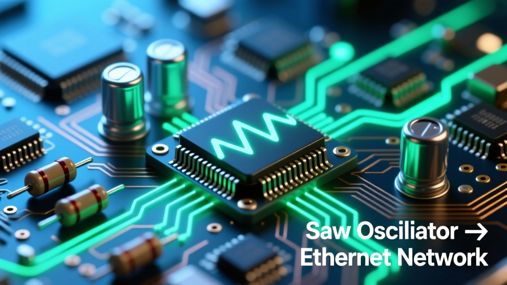 SAW Oscillator Targets Emerging Ethernet Networks: Precision Timing for 2.5G, 5G, and Beyond