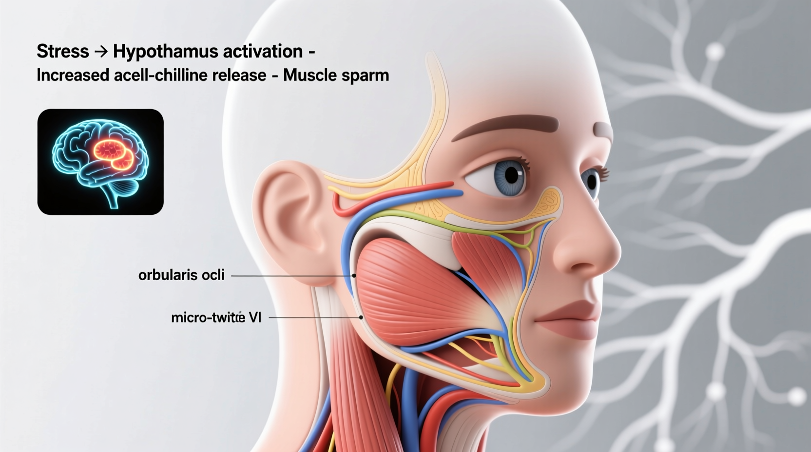 why does my eye twitch when i am stressed physiological causes explained