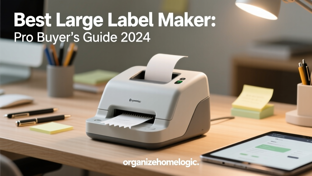 Best Large Label Maker: Pro Buyer's Guide 2024