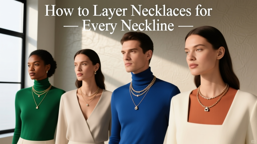 How to Layer Necklaces for Every Neckline
