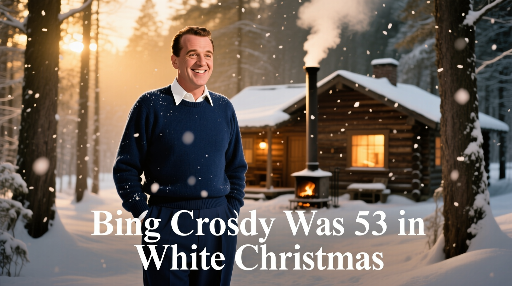 how old was bing crosby in white christmas movie