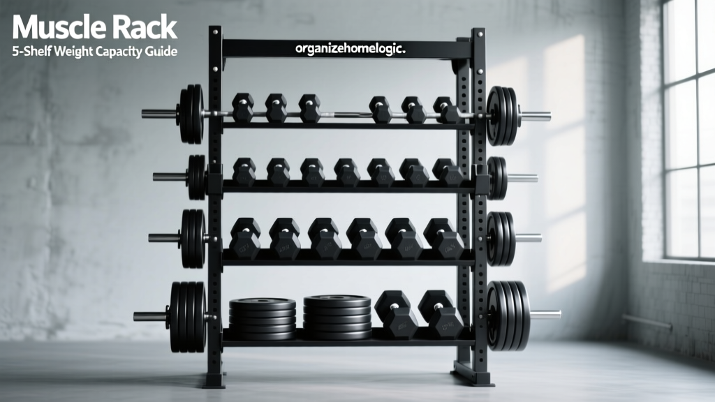 Muscle Rack 5-Shelf Weight Capacity Guide