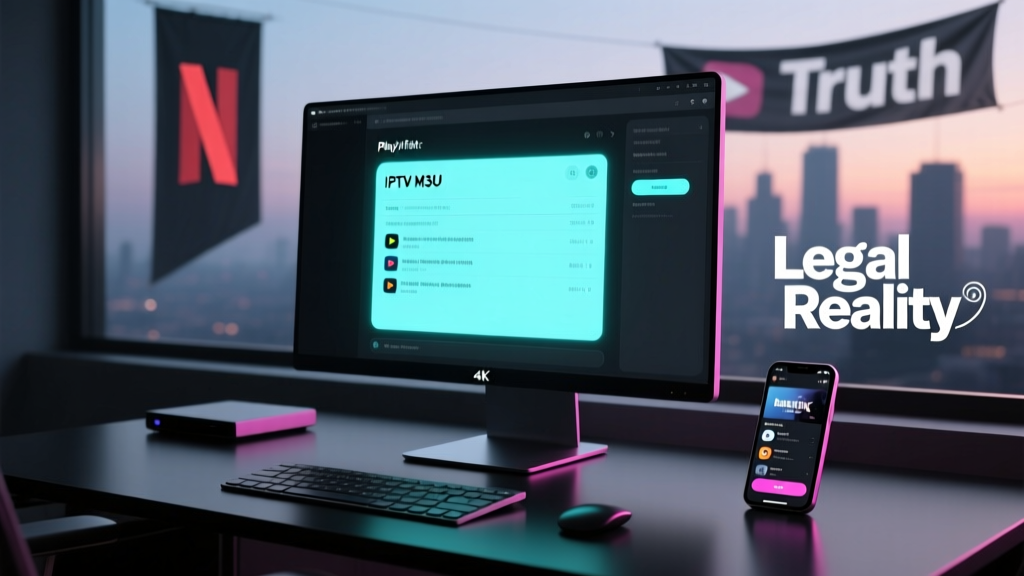 IPTV M3U Lists & Netflix: Legal Risks Explained