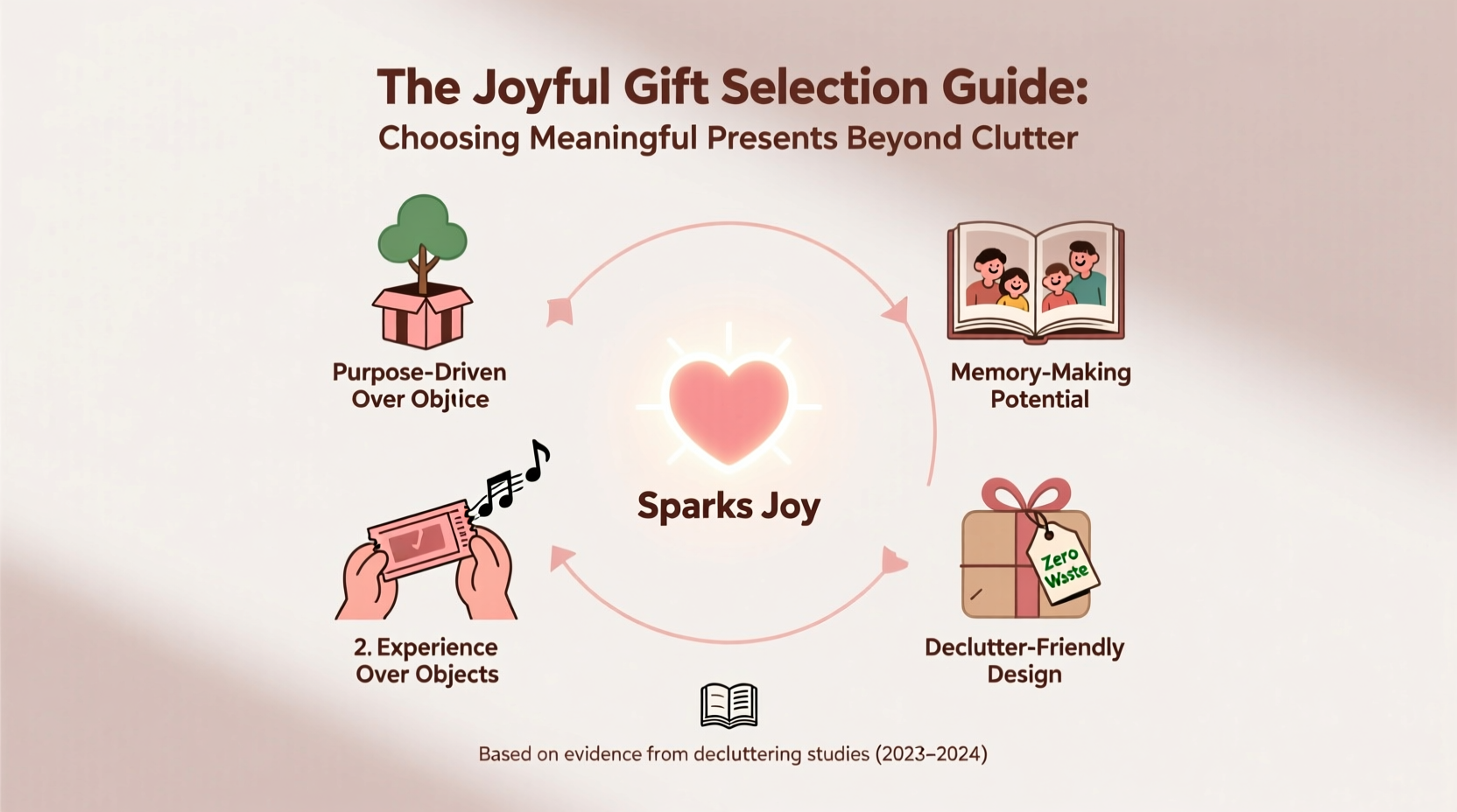 how to select a christmas gift that sparks joy instead of clutter evidence from decluttering studies