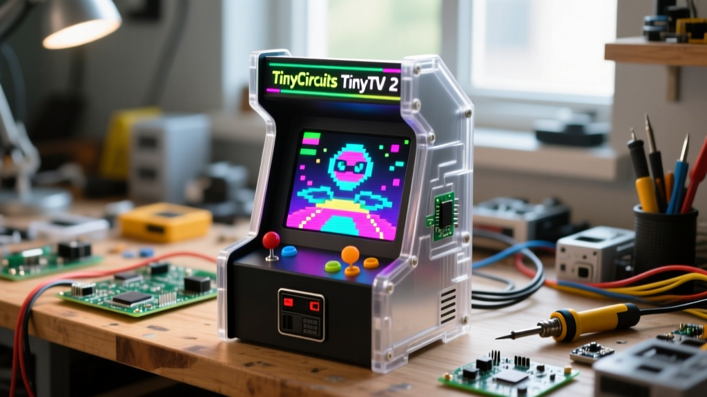 TinyCircuits TinyTV: The Right Gadget for Miniature DIY Projects