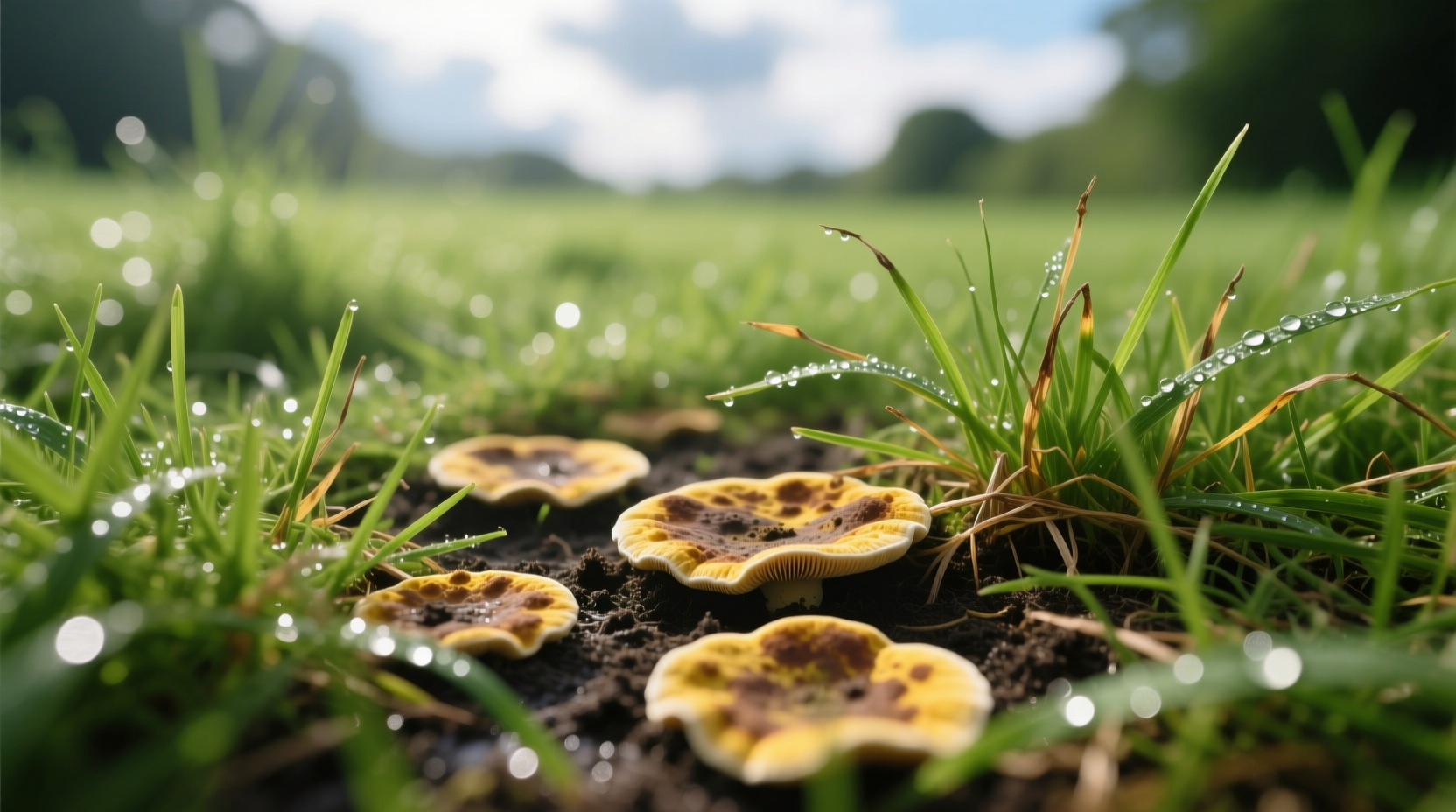 how to treat lawn fungus