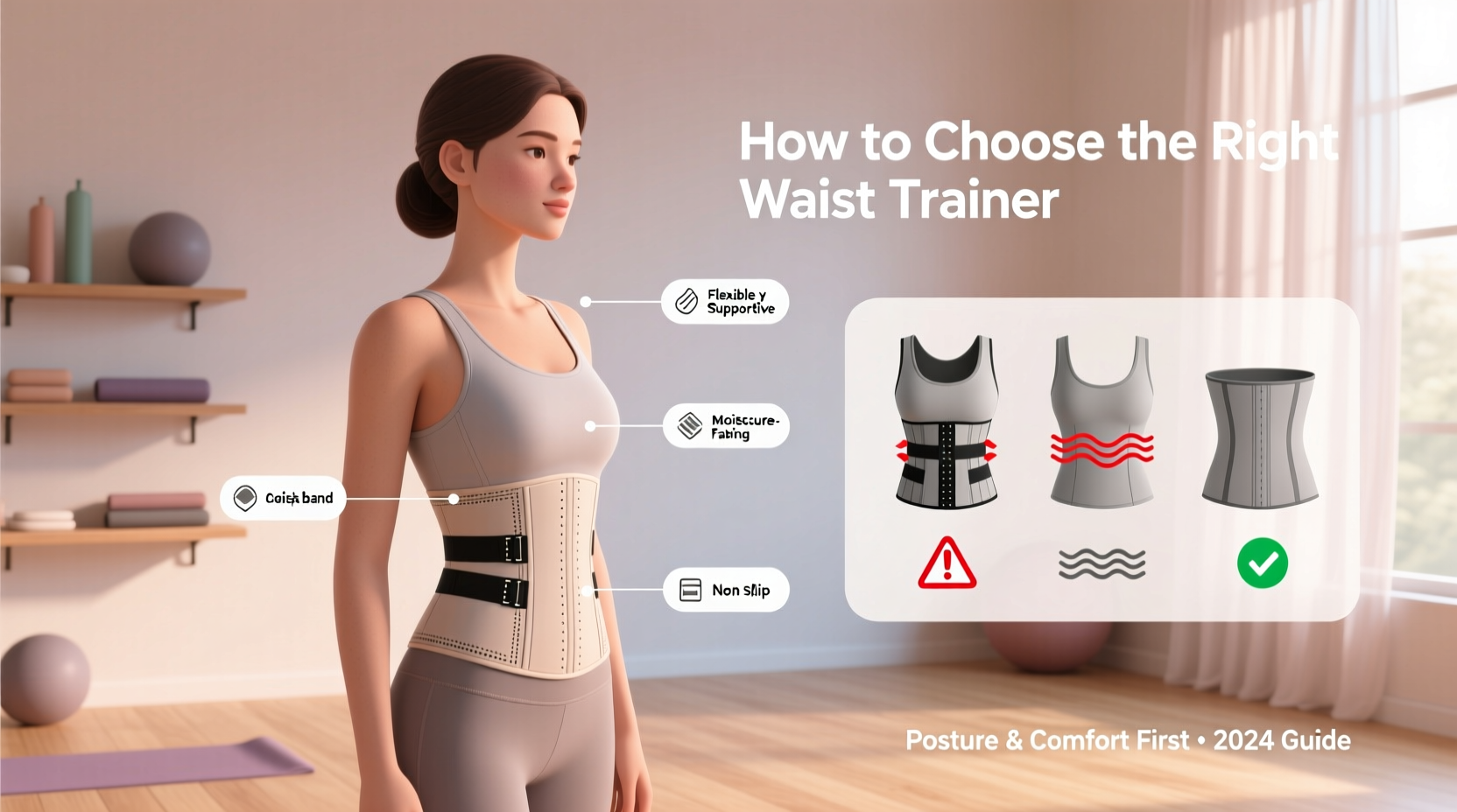 how to choose the right waist trainer for posture support and comfort