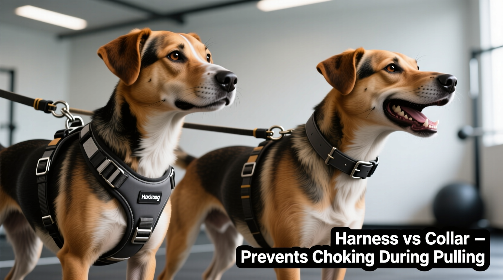 dog harness vs collar for pulling which one stops the choking sound