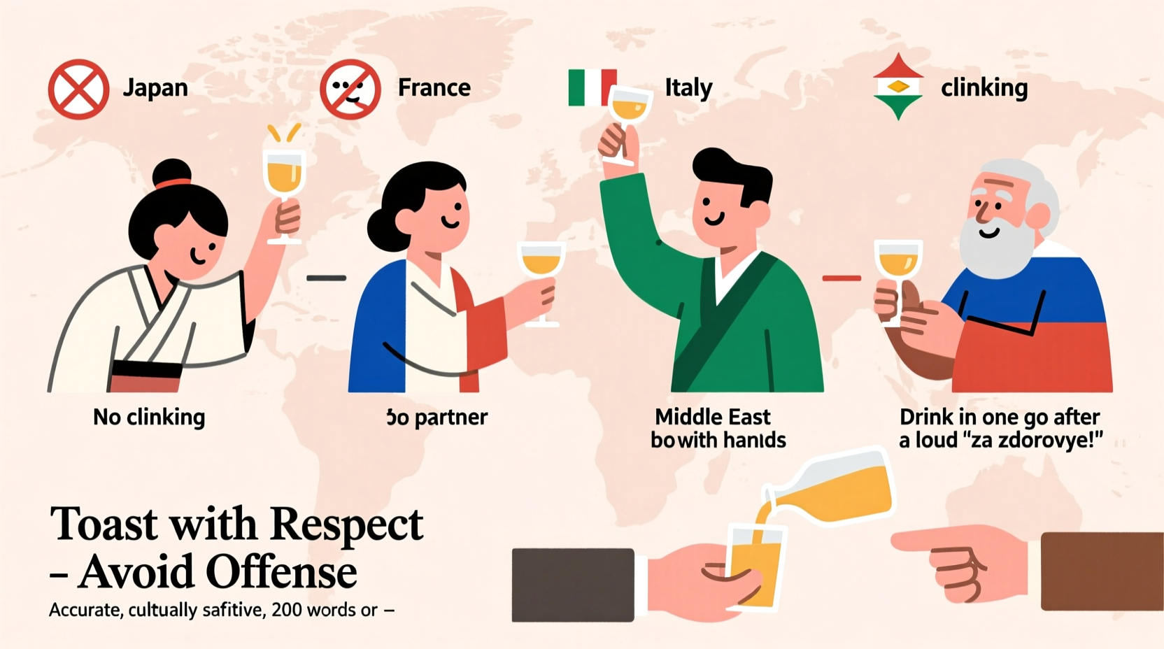 How To Toast Properly In Different Countries Gestures To Avoid Offense