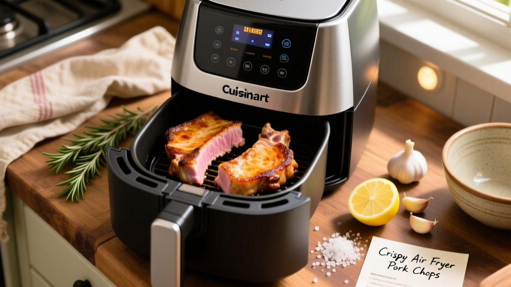 Crispy Bone-In Pork Chops in Your Cuisinart Air Fryer