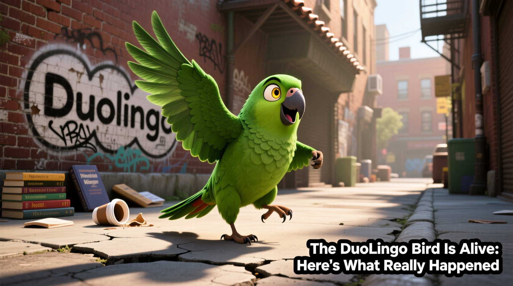 what happened to the duolingo bird