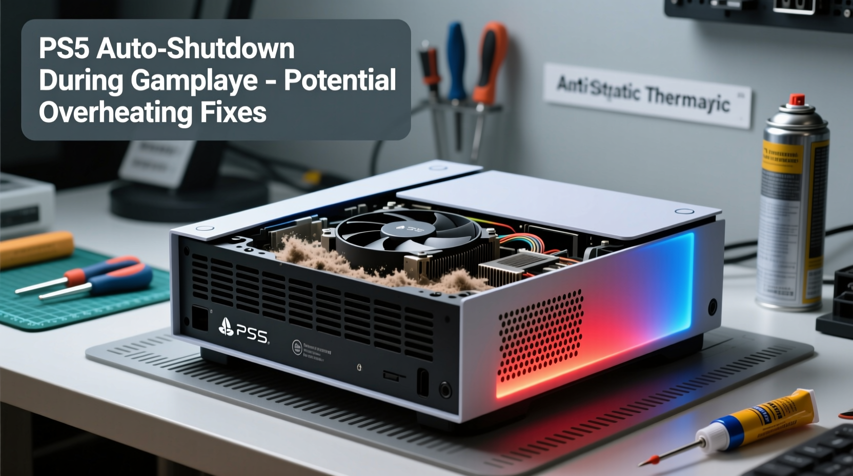 why does my ps5 turn off by itself during gameplay potential overheating fixes