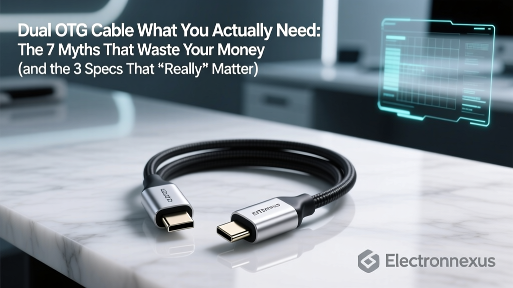 Dual OTG Cable What You Actually Need: The 7 Myths That Waste Your Money (and the 3 Specs That *Really* Matter)