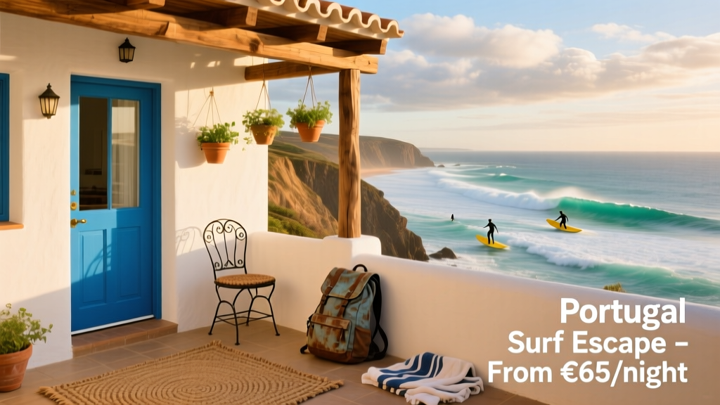 Stunning Airbnbs Near Portugal’s Top Surf Breaks: Budget-Friendly, Authentic & Surf-Ready Stays