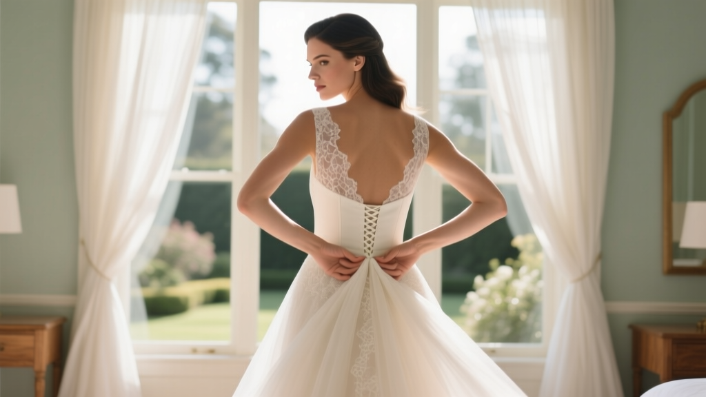 American-Style Wedding Dress Bustle Guide