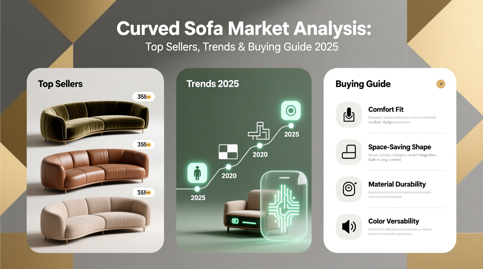 cheap hot sale curved sofa