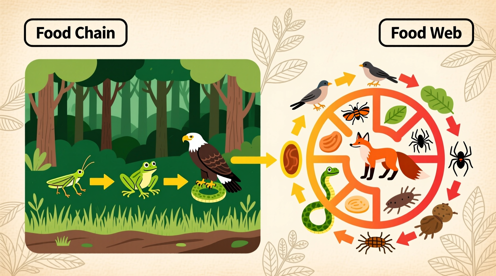 Food Chain vs Food Web: Key Differences Explained